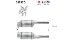 Katalysator Ford Galaxy / SEAT Alhambra, Cordoba, Ibiza, Inca, Toledo / Volkswagen Caddy, Golf, Passat, Sharan, Vento 1.9 AS