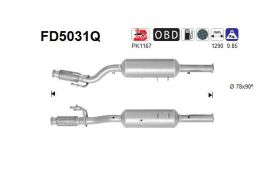 Partikelfilter Citroën C8, Dispatch, Jumpy / Fiat Scudo / Peugeot 807, Expert, Expert Tepee / Toyota Proace 2.0 AS Premiumprodukt