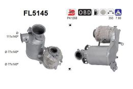 Partikelfilter Audi A3, A3 Quattro, Tt / Seat Leon / Skoda Octavia, Superb / VW Golf VII, Passat VIII AS