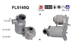 Partikelfilter Audi A3, A3 Quattro, Tt / Seat Leon / Skoda Octavia, Superb / VW Golf VII, Passat VIII AS Premiumprodukt