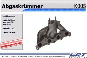 Grenrör Seat/VW LRT 70% rabatt